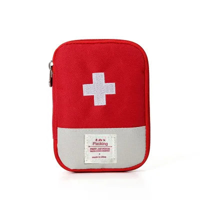 Mini Medicine Storage Bag Portable First Aid Medical Kit Travel Set Outdoor Camping Useful Emergency Survival Bag Pill Case