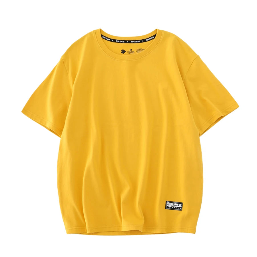 New Women 100% Cotton T shirts Female Green Fashion Oversized Streetwear Short Sleeve Tees Tops for Summer WT2201
