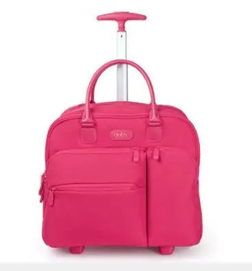 2022 women carry on hand luggage Travel Luggage bag  rolling luggage bag women travel Trolley Bags wheels wheeled bag suitcase