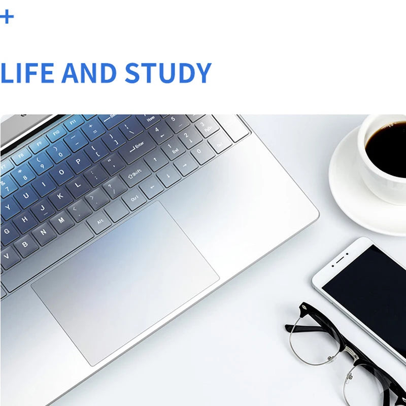 Russia Warehouse Shipping Intel N5095 15.6 Inch Laptop DDR4 16GB RAM 128G 256G 512G SSD 1TB 2TB WIN 10 Pro 5G Wifi Bluetooth 4.0