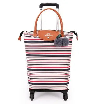New  Women Travel trolley bags Women bag wheels wheeled bags carry on luggage Bags on wheels trolley bags Rolling Luggage bag