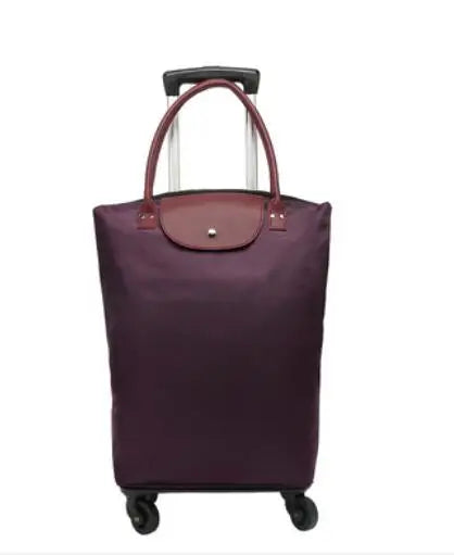 Weishengda rolling luggage bags for women Wheeled Luggage bag travel Trolley Bags on wheels Trolley Suitcase women wheeled Bags