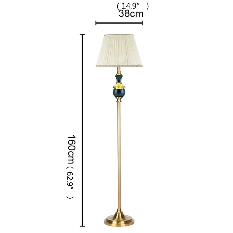 OUFULA Floor Lamp Lighting Modern LED Creative Design Ceramic Decorative for Home Living Bed Room