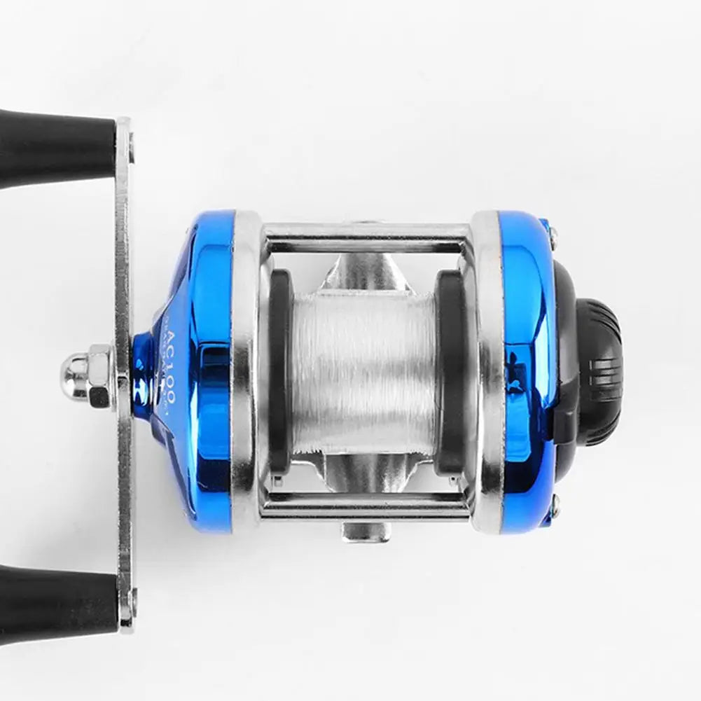 Mini Winter Ice Fishing Reel Portable Small Spinning Reels Double Rocker 1 Bb Bearing Fishing Drum Wheel For Fishing Accessories