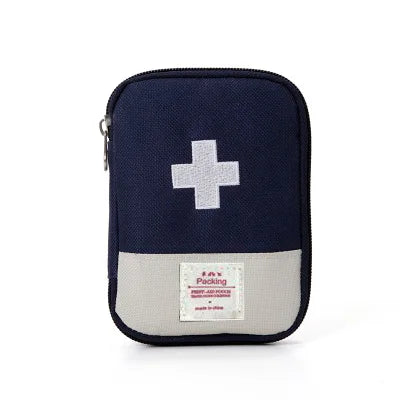 Mini Medicine Storage Bag Portable First Aid Medical Kit Travel Set Outdoor Camping Useful Emergency Survival Bag Pill Case