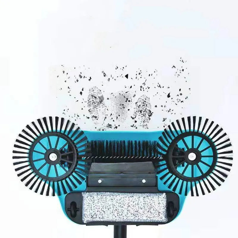 Sweeper Handheld Vacuum Cleaner Home Use Broom Dustpan Lazy Creativity Cleaner Multifunction Manual Sweeping Machine Hot E11047