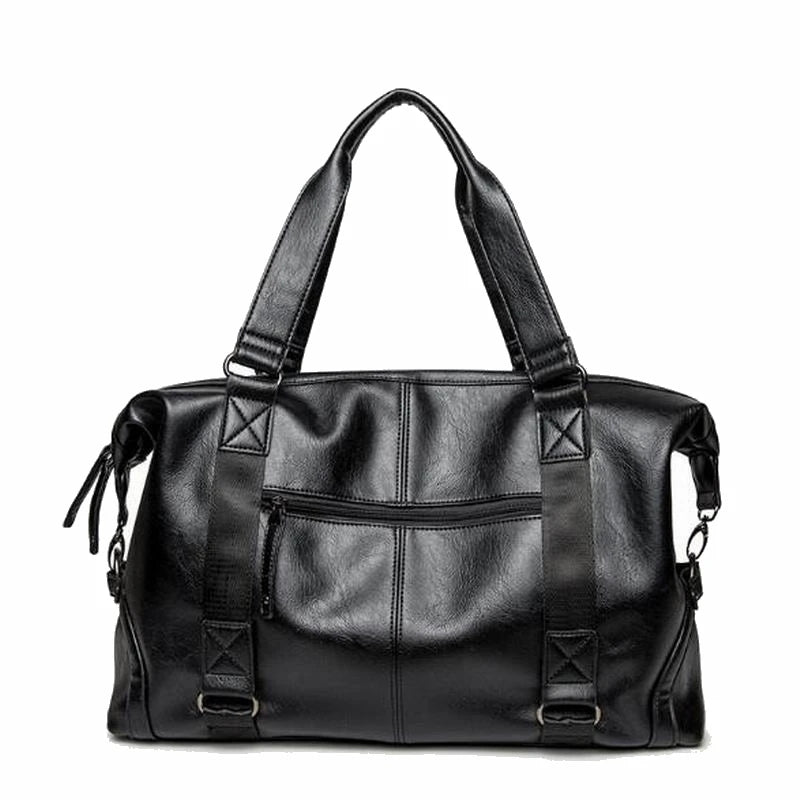 GUMST Leather Men Bags Business Large handle Bag Fashion For Men Shoulder Men's Casual Big Tote Bags