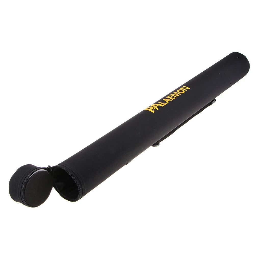 Hard Fly Fishing Rod Tube Reel Case Bag Organizer Travel Carry Case Carrier Holder Pole Tool Storage Bag with Adjustable Strap