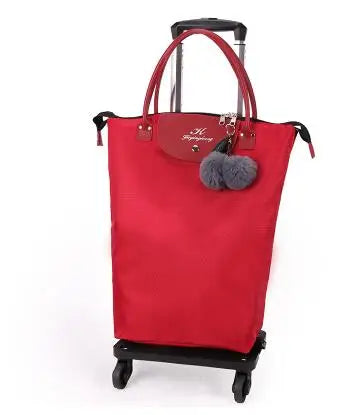 New  Women Travel trolley bags Women bag wheels wheeled bags carry on luggage Bags on wheels trolley bags Rolling Luggage bag