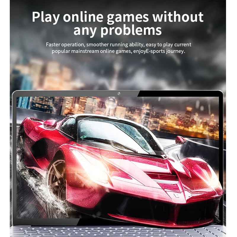 Russia Warehouse Shipping Intel N5095 15.6 Inch Laptop DDR4 16GB RAM 128G 256G 512G SSD 1TB 2TB WIN 10 Pro 5G Wifi Bluetooth 4.0