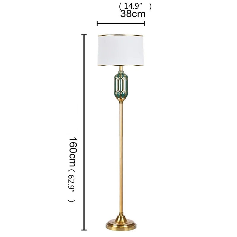 OUFULA Floor Lamp Lighting Modern LED Creative Design Ceramic Decorative for Home Living Bed Room