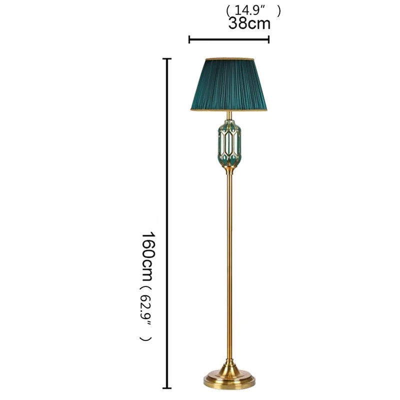 OUFULA Floor Lamp Lighting Modern LED Creative Design Ceramic Decorative for Home Living Bed Room