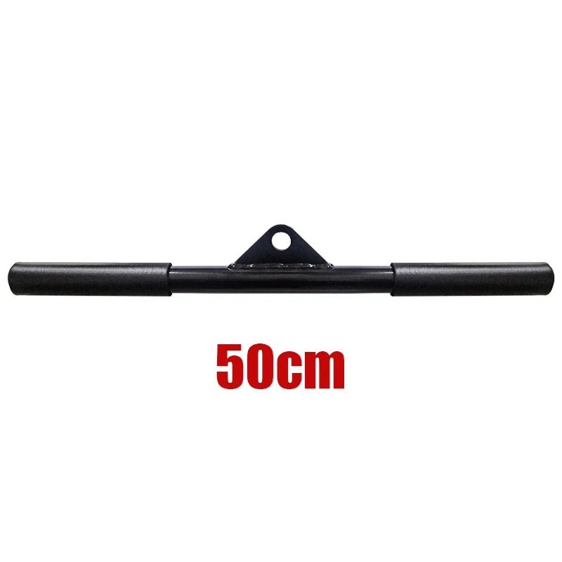 Gym Pully Cable Machine Attachments Biceps Triceps Blaster T-bar Handle Grip For Home Pull Down Rope Rowing Machine Accessories