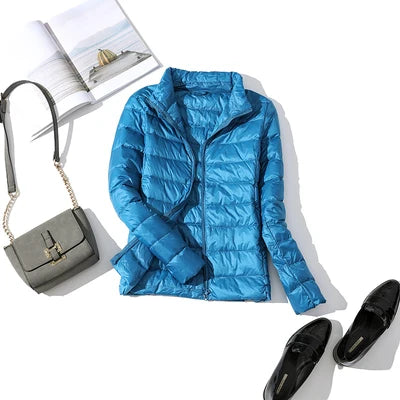 Winter Women Down coats Duck Down Jacket Women Ultra Light Down Jacket Feather Jacket Women's Overcoat Windbreaker Coats