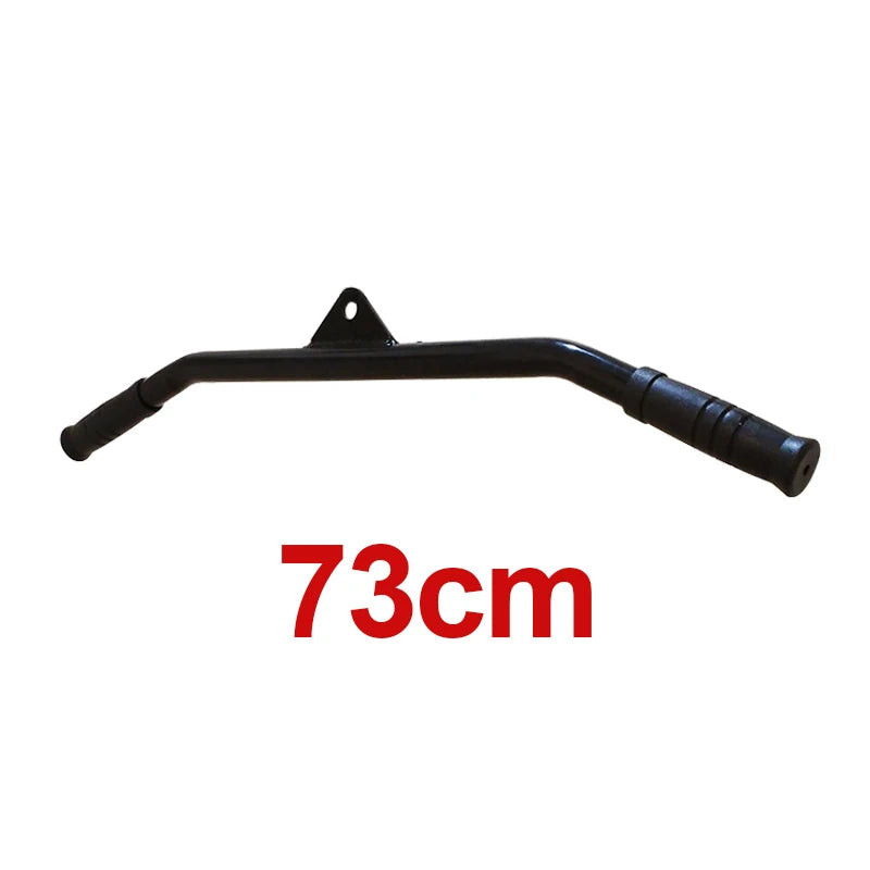 Gym Pully Cable Machine Attachments Biceps Triceps Blaster T-bar Handle Grip For Home Pull Down Rope Rowing Machine Accessories