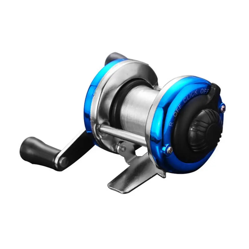 Mini Winter Ice Fishing Reel Portable Small Spinning Reels Double Rocker 1 Bb Bearing Fishing Drum Wheel For Fishing Accessories