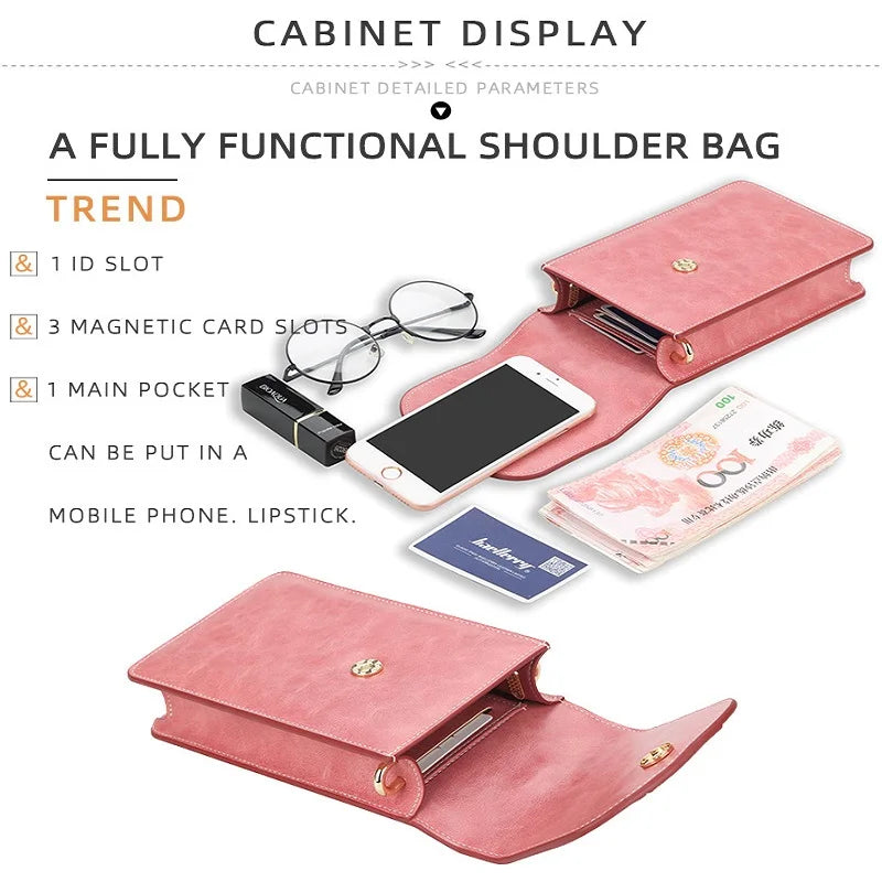 Luxury Wallets For Women 2022 Fashion Large Capacity Pu Leather Wallets With Chain Ladies Mobile Phone Bag Purses Bolsa Feminina