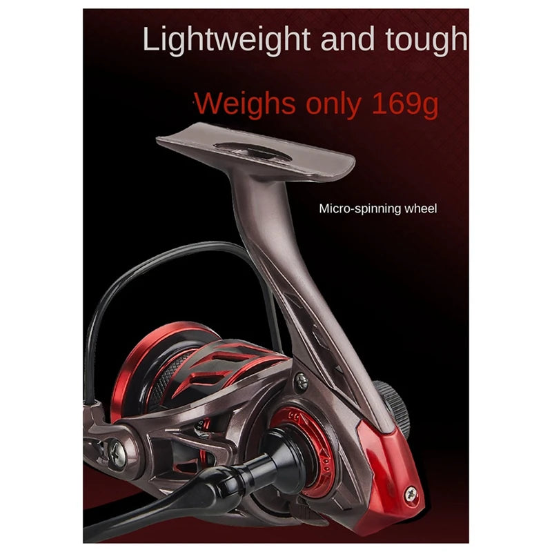 Spinnings Reel Waterproof Spinnings Reel Ultralight Fishing Reel Lure Reel Fishing Reel Freshwater Fishing