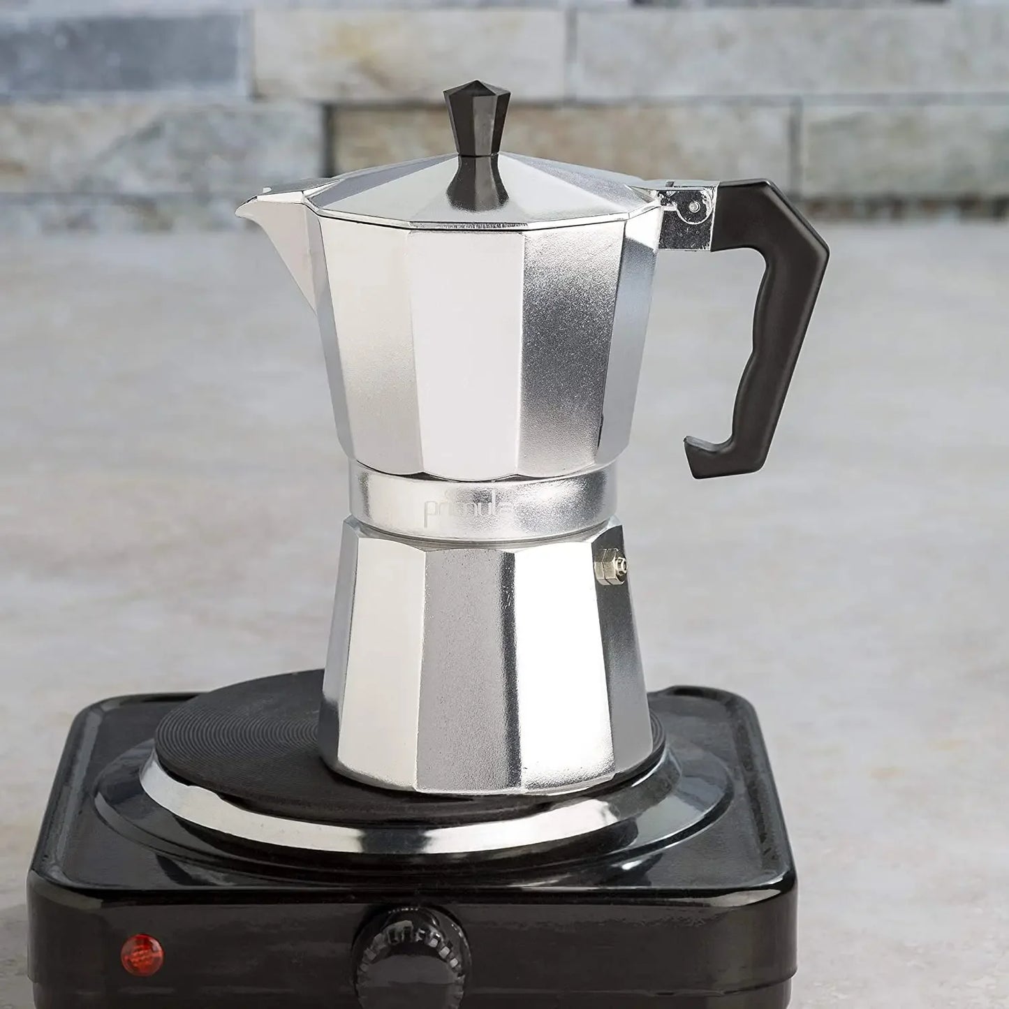 Electric Espresso Coffee Maker Moka Pot 50/100/150ml - Durable and Practical Coffeeware
