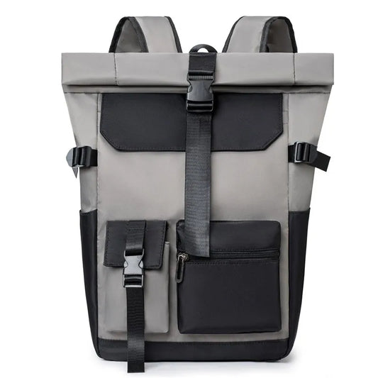 Men Oxford Multifunctional Fashion Backpack Antitheft Leisure Trend Youth Man School Bag Travel Knapsack Large Capacity Rucksack