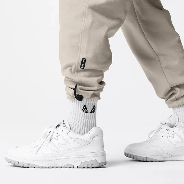 Men Cotton Gym Pants Sport Running Jogging Sweatpants Joggers Casual Trousers Training Bodybuilding Workout Fitness Track Pants