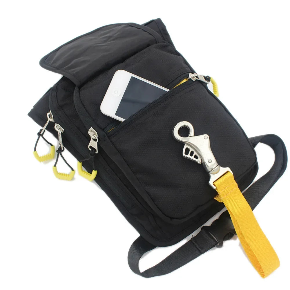 High Quality Waterproof Oxford Waist Fanny Pack Motorcycle Rider  Travel Small Messenger Shoulder Hip Belt Leg Bag New