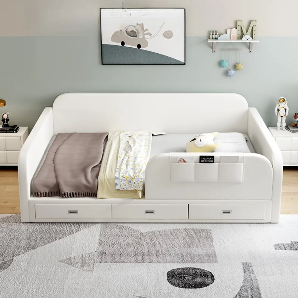 Bedroom Modern Bed Aesthetic Luxury Headboard Children Bed Storage 180x200 Cama De Lujo Para Dormitorio Home Accessories