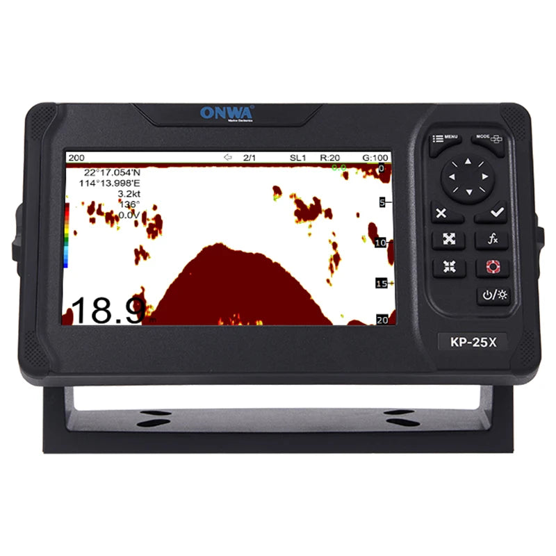 KP-25F 5-inch GPS Chart Plotter With Built-in Fish Finder Sounder