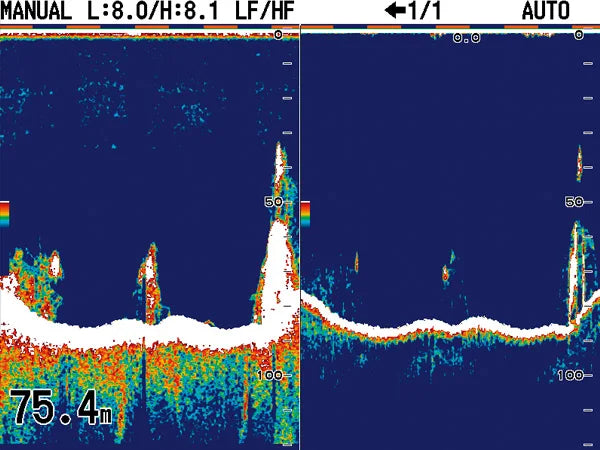 10.4" COLOR LCD SOUNDER FCV-295 New Digital Fish Finder Delivers Crystal Clear Image Of Fish Targets And Bottom Structure