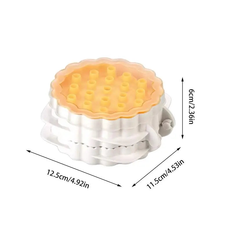 Pie Maker Machine Pie Dough Making Machine 3 Shapes Multi-purpose Pocket Pie Maker Machine Baking Supplies Dough Presser For