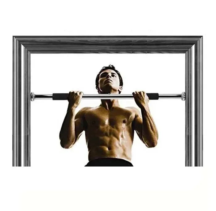 Gym Home Exercise Fitness Equipment Pull-up-bar Upgraded Punch-free Pull Up Bar Door Horizontal Bar Door Frame Wall Single Rod