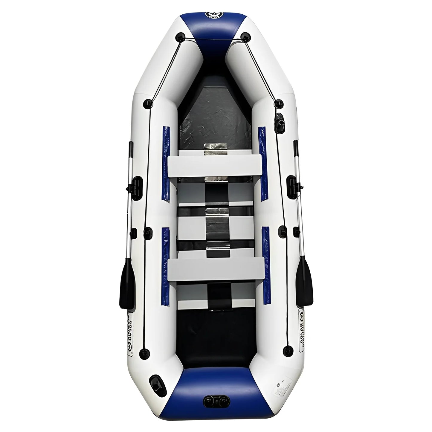 SOLAR MARINE 3.3M 10.8FT PVC Inflatable Fishing Boat Racing Boats and Kayak Water-skiing Canoe for Adult Outdoor Watersport