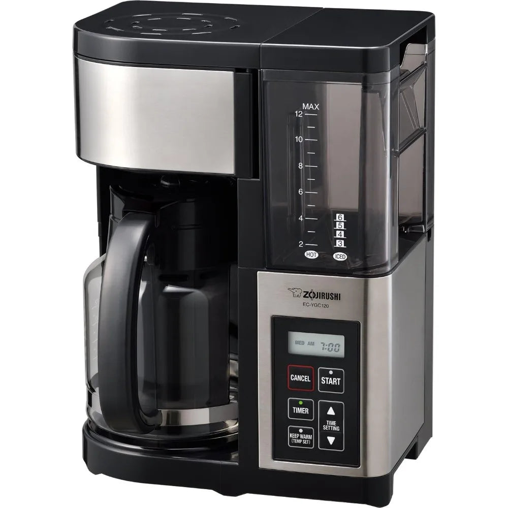 EC-YTC100XB 10-Cup Coffee Maker (Stainless Steel/Black)