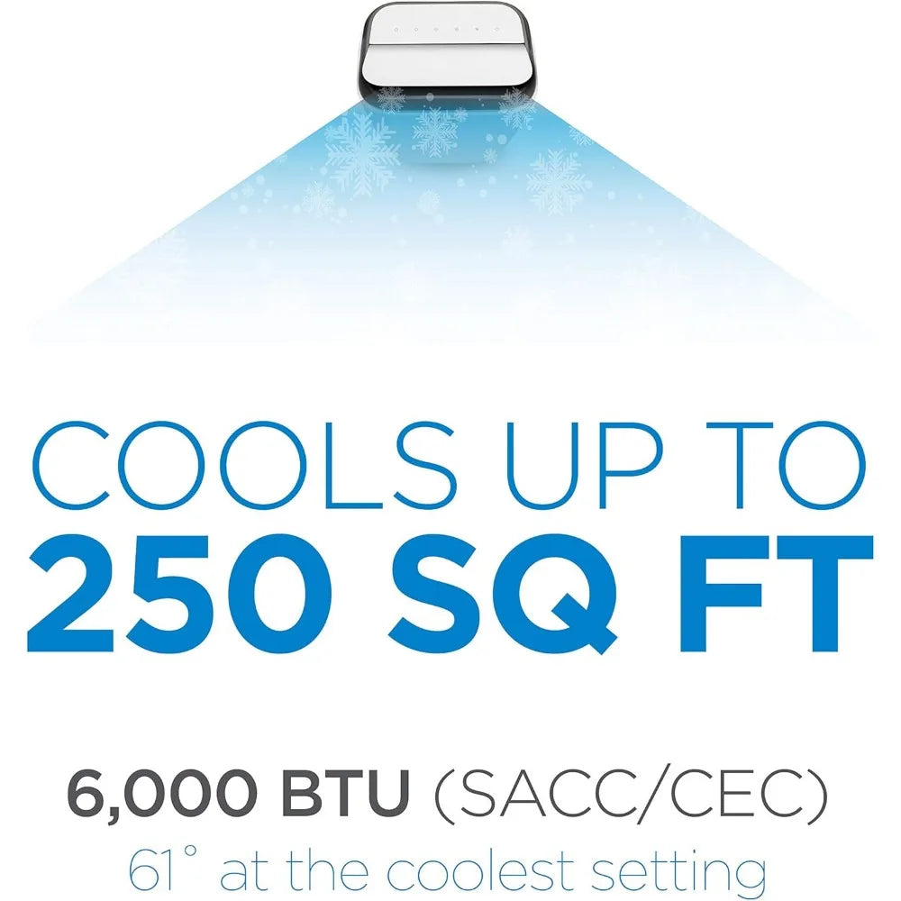 Portable Air Conditioner, 10,000 BTU, White-10000