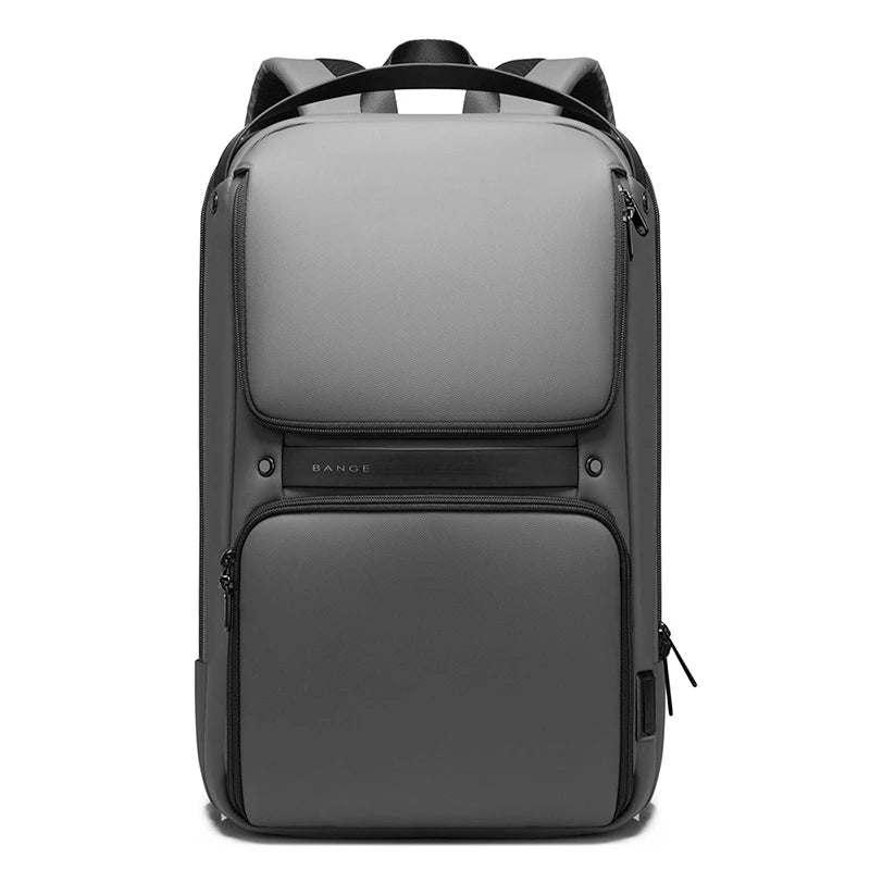 Original Unique Design Multi-Layer Space Business Backpack for Men and Teens, USB Charging 15.6-Inch Laptop Travel Backpack
