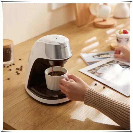 Electric drip coffee machine home small office tea brewing machine Portable Coffee Maker