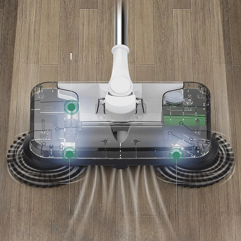 Wireless Sweeper Electric Sweeper Mopping All-in-One Machine Hand Push Household Vacuum Cleaner Lazy Sweep