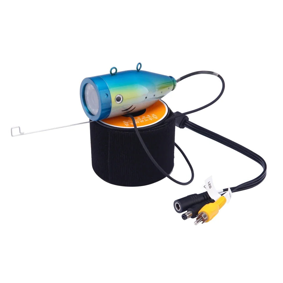 F01S Underwater Fishing Video Camera 12 IR LED Lights Waterproof Cable Fish Finder With 15m/30m/50m Cable Fishing Camera