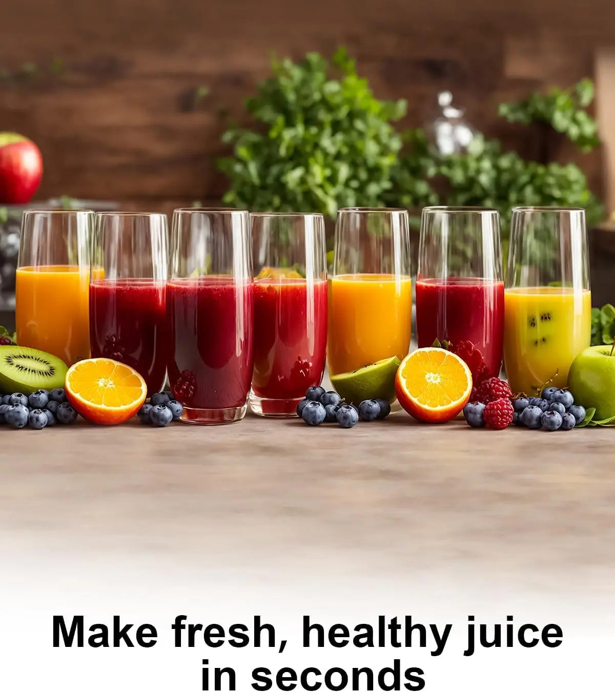 SiFENE Centrifugal Juicer Machine, Rapid 1000W Juice Extractor, Large 3.2'' Feed Chute for Whole Fruit & Veg Juicing, Gray