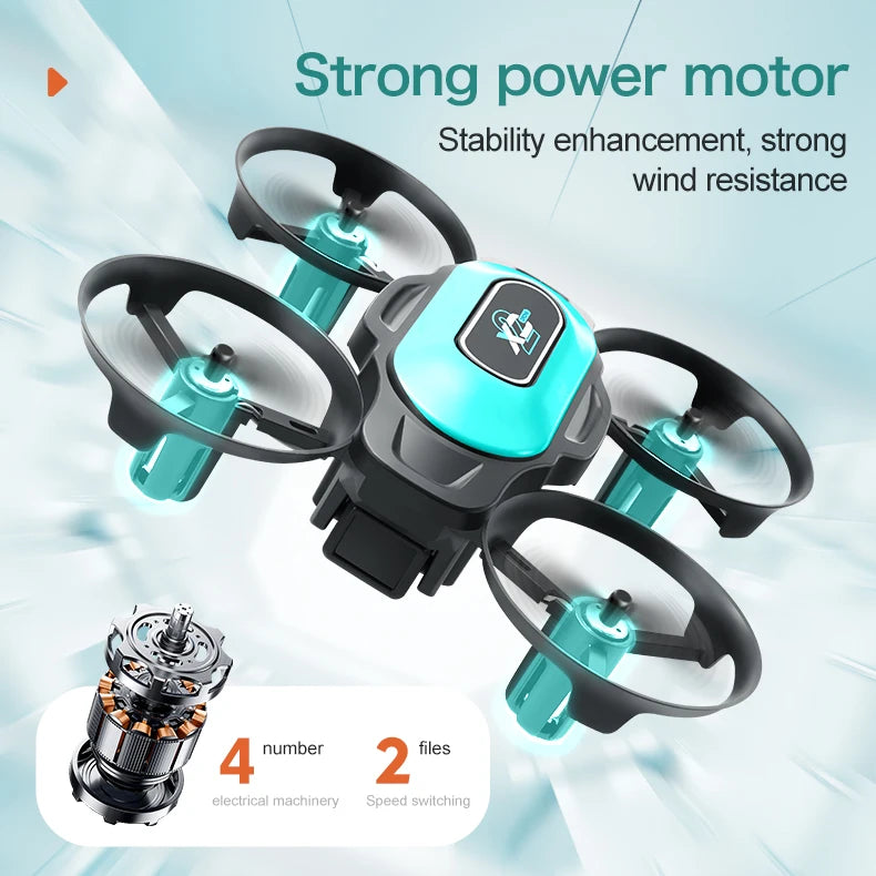 New XD2 Mini Drone 4ch 6-Axis Headless Mode Helicopter 360° Flip Remote Control Aircraft Rc Quadcopter Toy Mini Drone For Kids