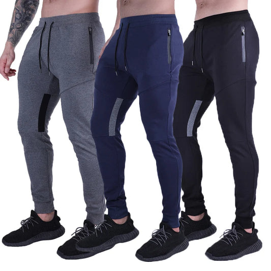 New Jogging Pants Men Sport Sweatpants Running Pants Pants Men Joggers Cotton Trackpants Slim Fit Pants Bodybuilding Trouser