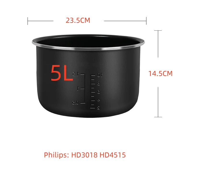 Suitable for electric pressure cooker 2L 3L 4L 5L 6L rice cooker non-stick liner