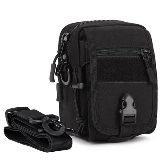 Men Fanny Waist Pack Belt Cross body Bag Travel Ourdoor Male Assault Molle Durable Nylon Male Messenger Shoulder Hip Bum Bags