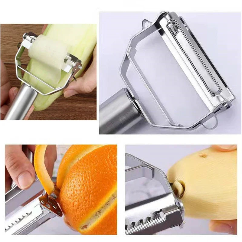Food Crusher Grater Kitchen Utensils Gadget, Gadgets, Home and Decoration, Sweet Potato Cutter Things for Kitchens, Kichen Items