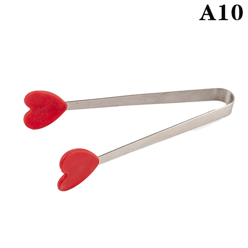 1PC Kitchen Cute Silicone Food Clip Bread Barbecue Clip High Temperature Resistant And Scalding Resistant Silicone Clip