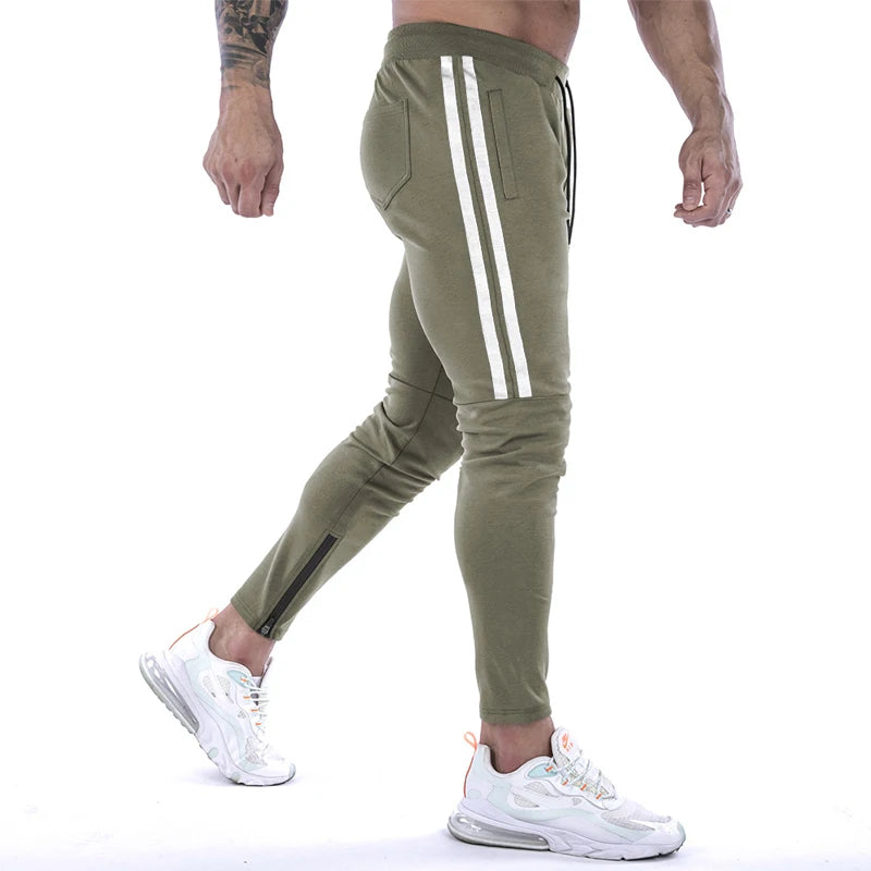 New Jogging Pants Men Sport Sweatpants Running Pants Pants Men Joggers Cotton Trackpants Slim Fit Pants Bodybuilding Trouser