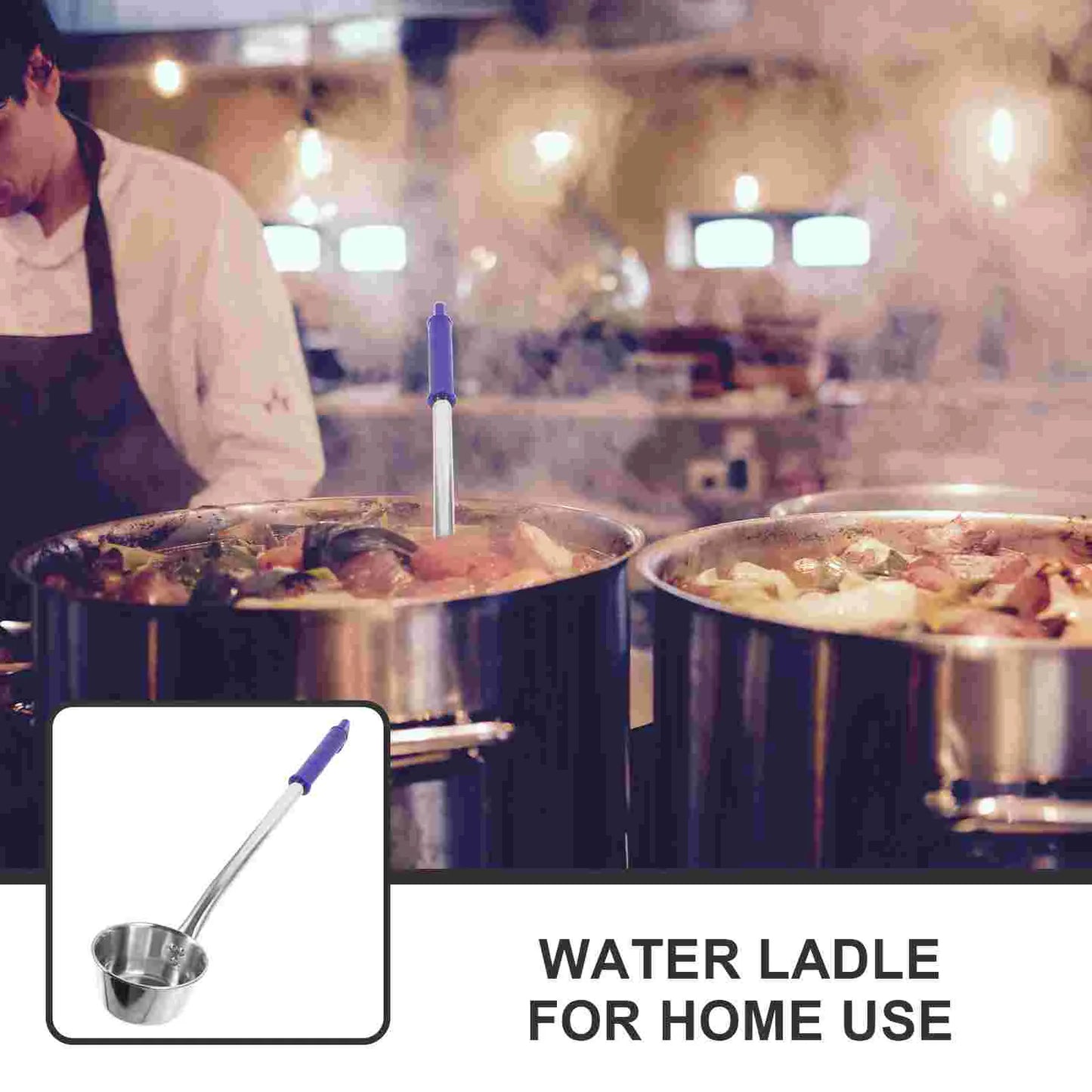 Baby Spoons Stainless Steel Convenient Water Metal 3900X1000X1000CM Soup Ladle