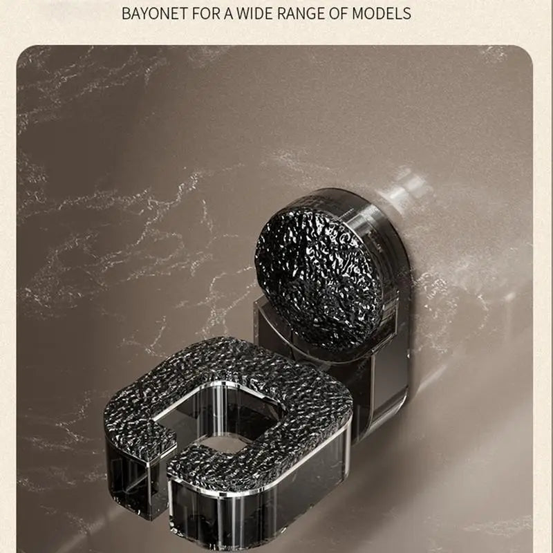 Hair Dryer Rack Suction Cup Hair Tool Organizer Hairdryer Holder For Bathroom Multi-Functional Storage Rack Hair Dryer Stand