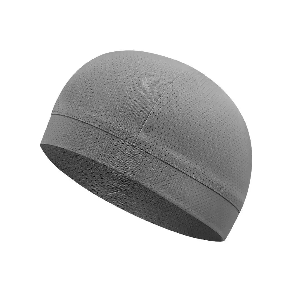 Cooling Skull Caps Breathable Summer Cycling Caps For Men Under Hard Hats Sunscreen Fabric Anti-UV Bicycle Head Scarf Helmet