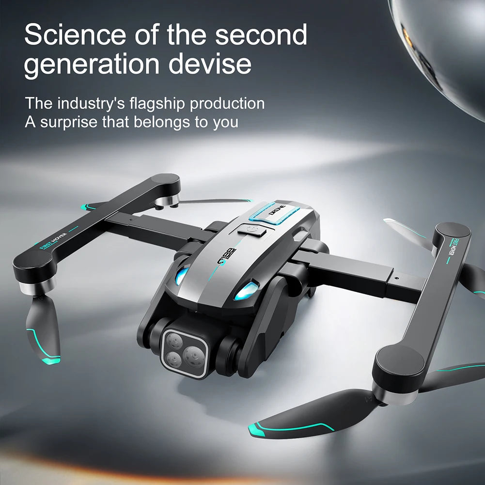 Brushless Motor Aerial-Drone With HD Camera Wind Resistance Quadcopters Toy For Beginners